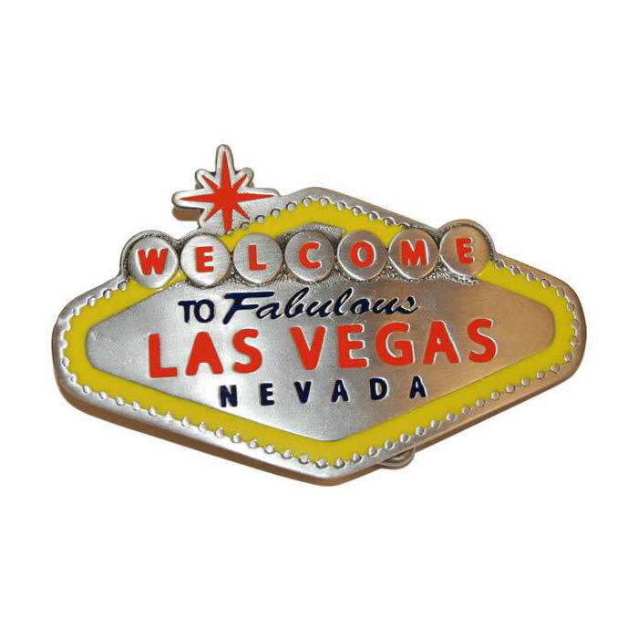 Accessoires poker Boucle de Ceinture Poker <br/> Las Vegas