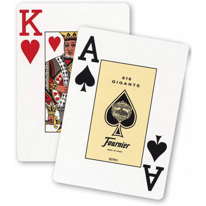 Accessoires poker Carte Poker<br/>Fournier