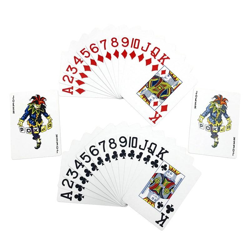 Accessoires poker Cartes de poker Cartes de poker en plastique