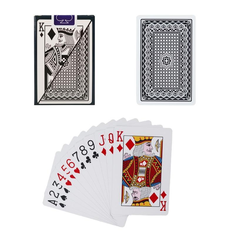 Accessoires poker Cartes de poker Carré noir Cartes poker "playing cards"