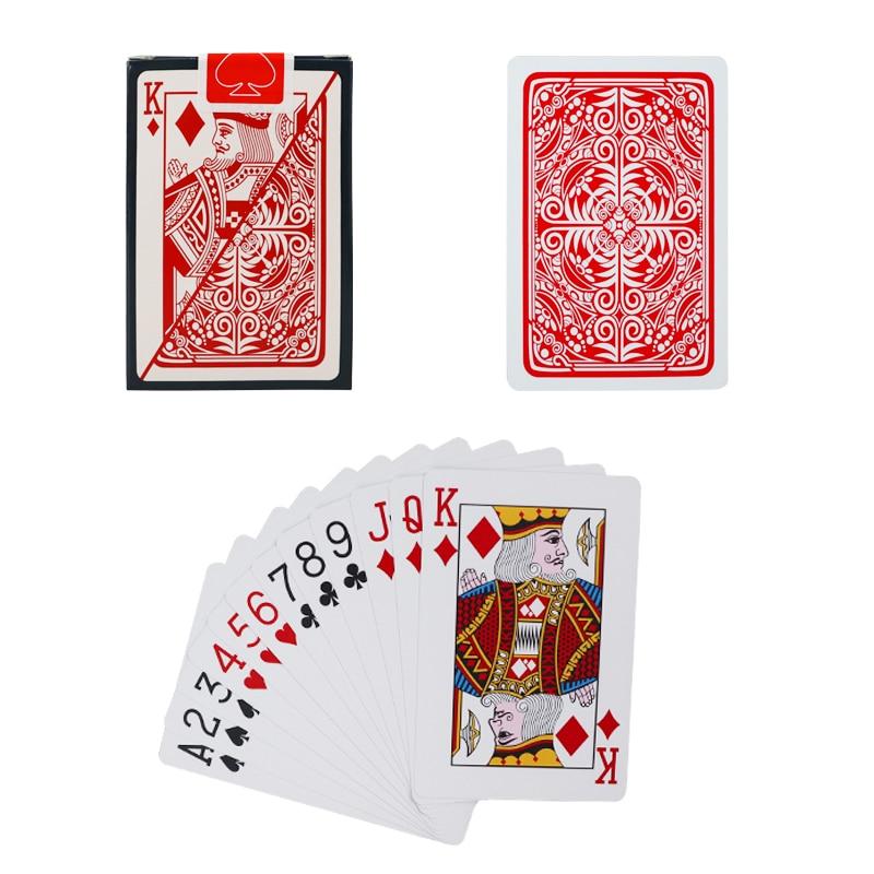 Accessoires poker Cartes de poker Patern rouge Cartes poker "playing cards"