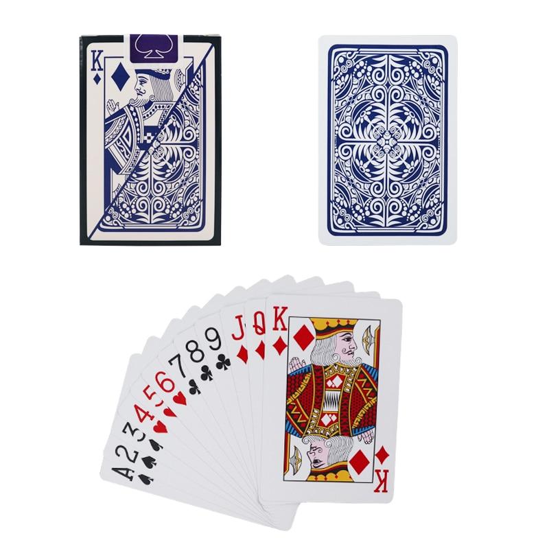 Accessoires poker Cartes de poker Pattern bleu Cartes poker "playing cards"
