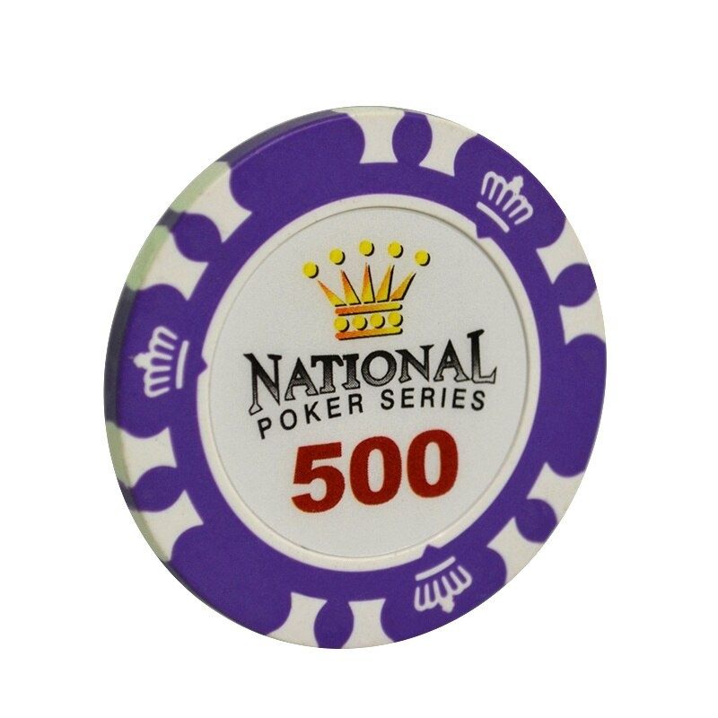 Accessoires poker 0 Jeton violet 500 jeton de poker casino royal