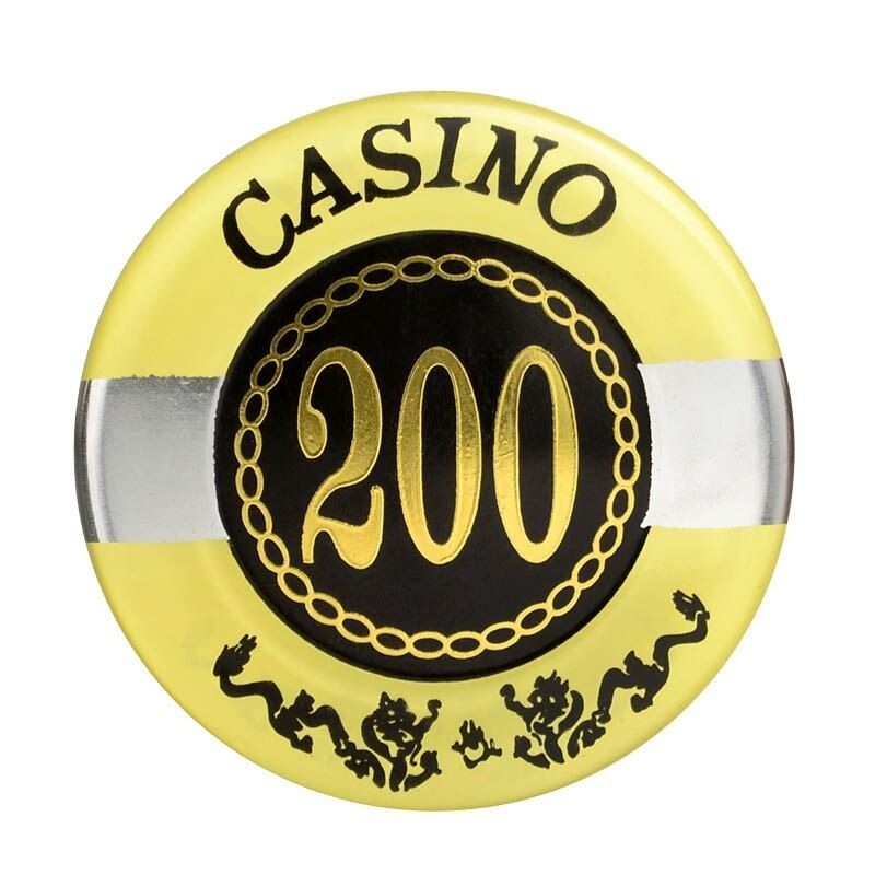 Accessoires poker 0 100 jetons beige 200 Jetons de poker Casino