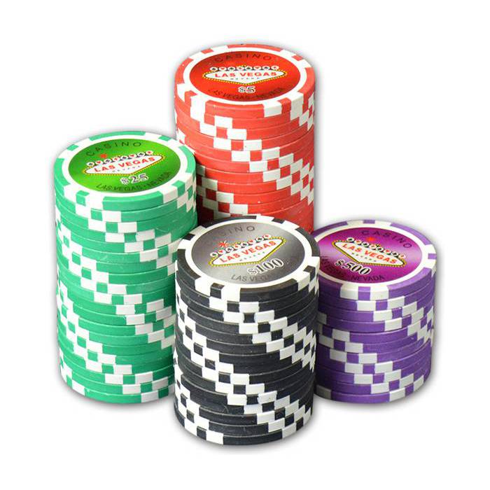 Accessoires poker 0 Mallette de poker 300 jetons casino "Las Vegas"